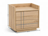Xclusive Azalea Bedside Table