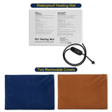 DS BD Heated Dog Cat Pad Puppy Electric Heater Blanket Pet Protection 60x45cm L