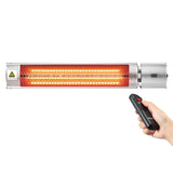 DS BD Maxkon 2000W Electric Outdoor Halogen Infrared Patio Heater Radiant