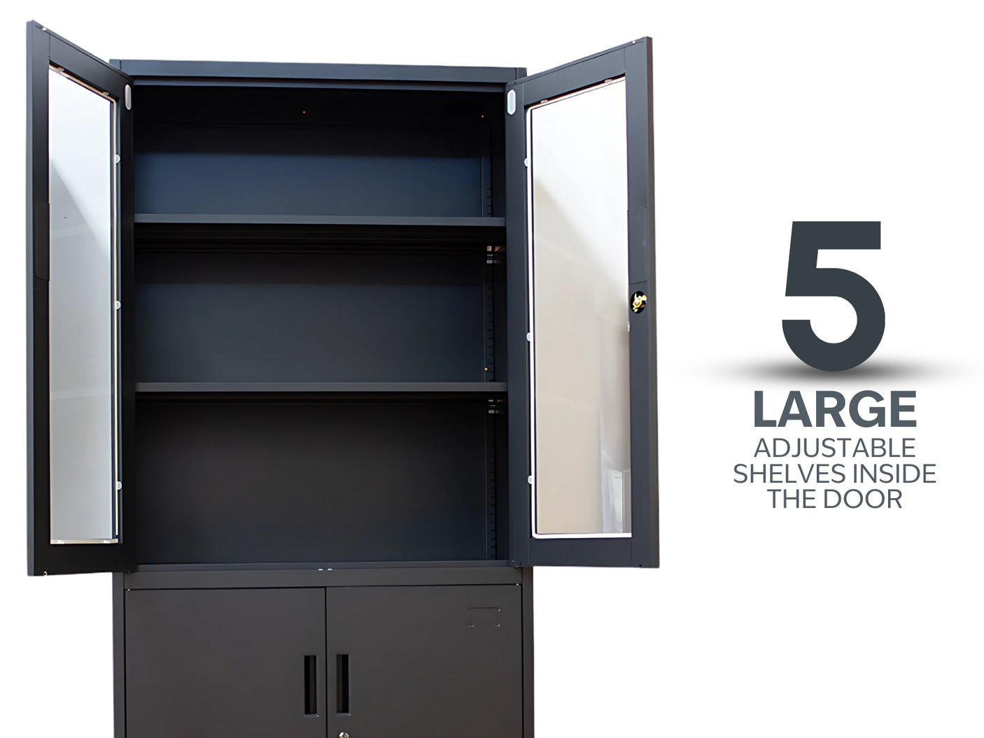 File Cabinet Half Display