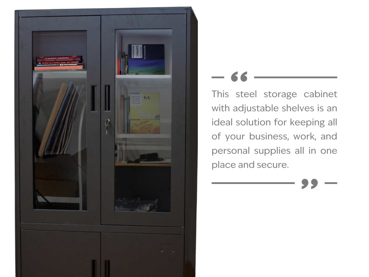 File Cabinet With Half Display