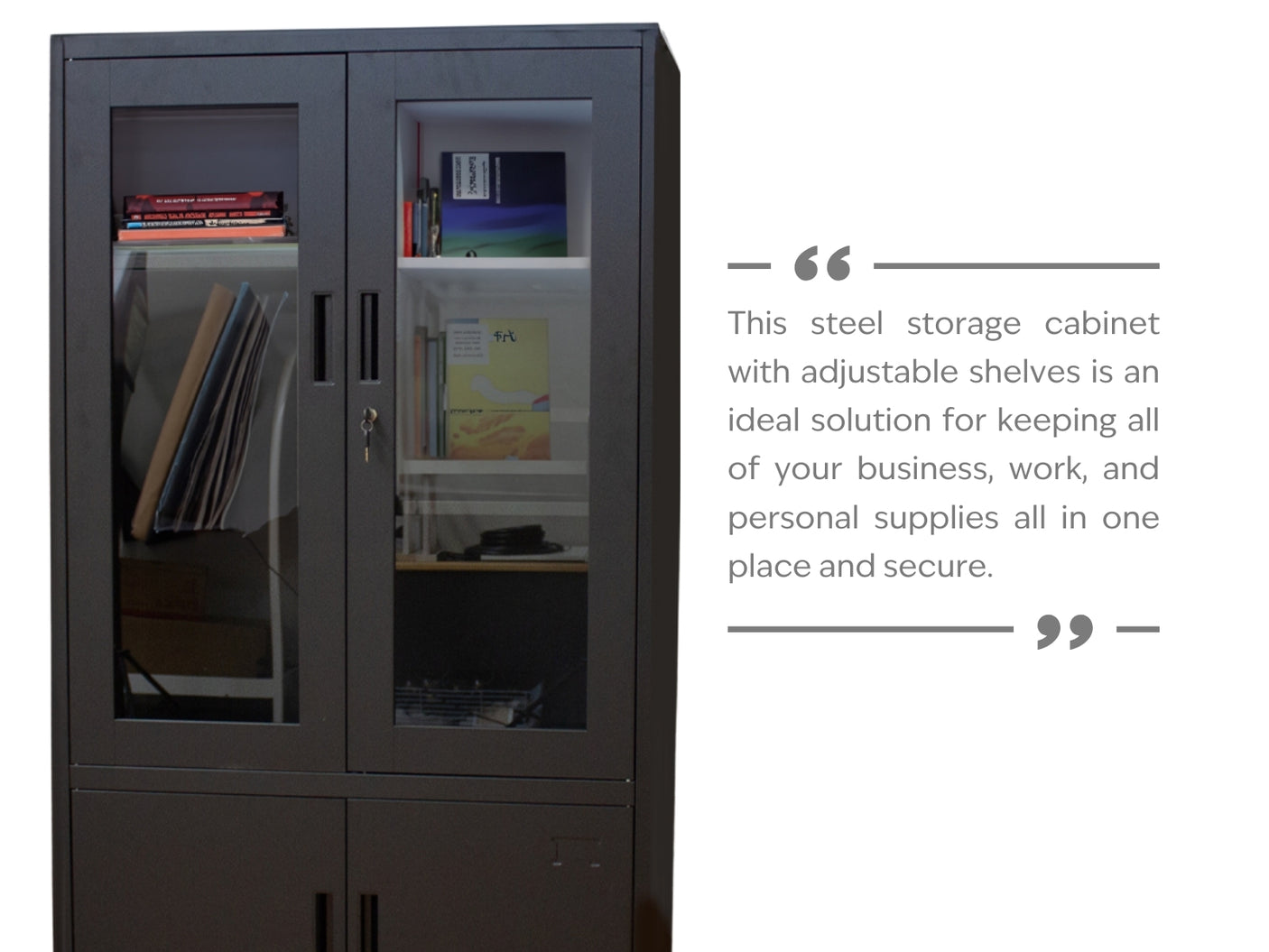 File Cabinet Half Display
