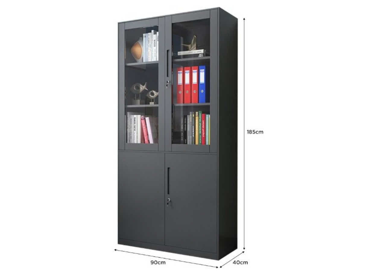 File Cabinet With Half Display