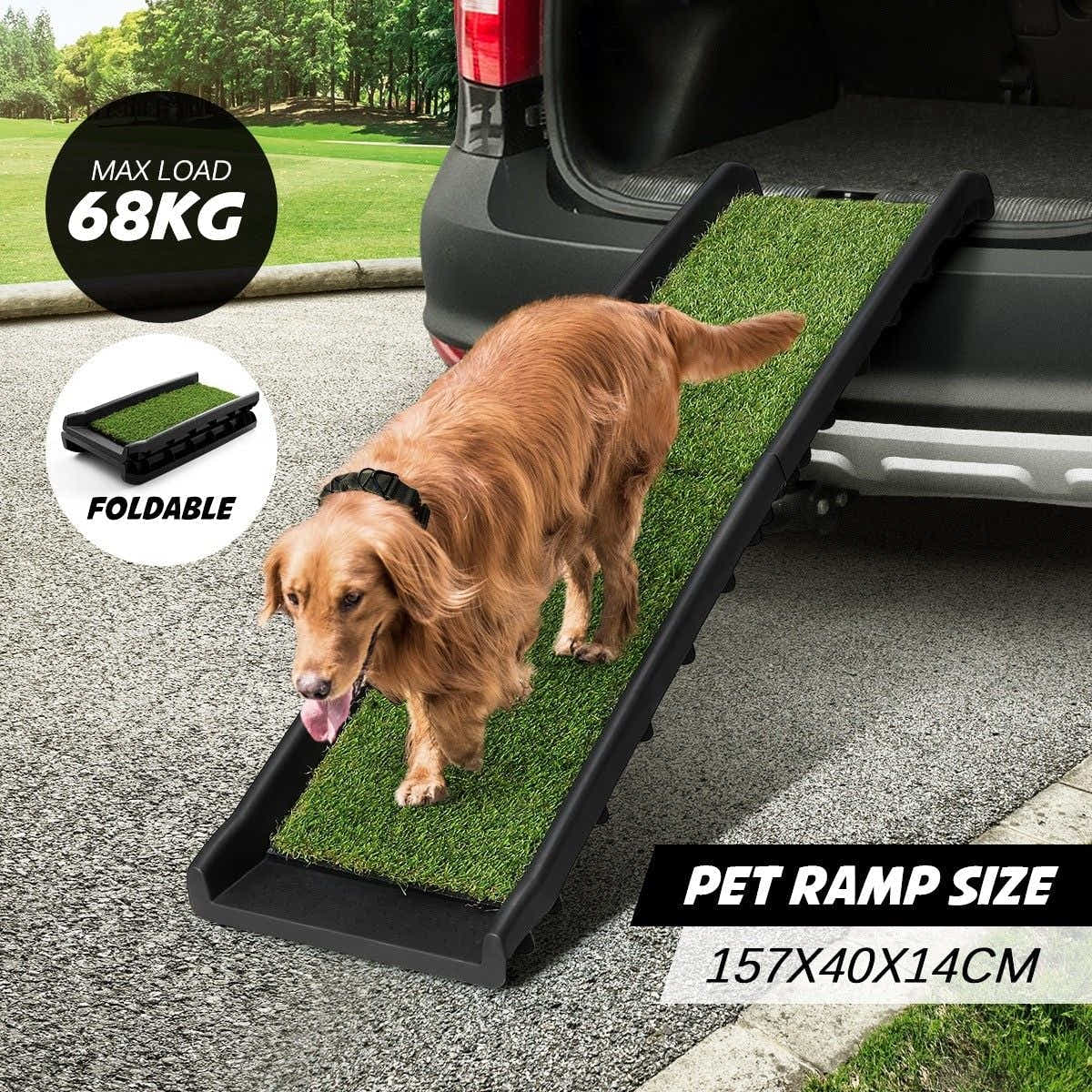 DS BD Dog Ramp Car Stairs Puppy Steps Doggy Pet Climbing Ladder Artificial