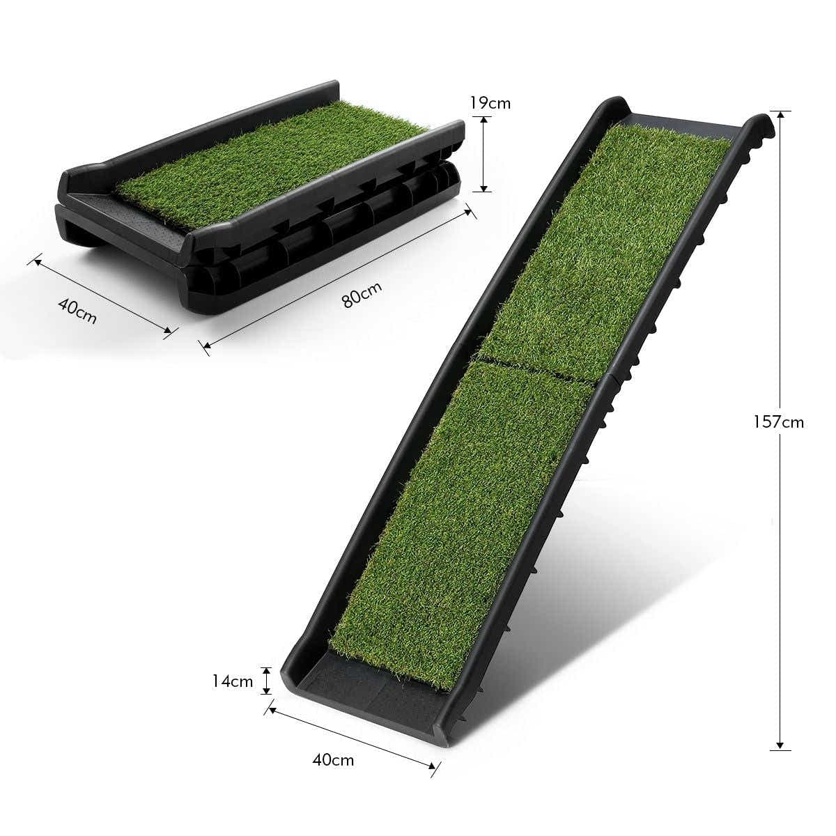 DS BD Dog Ramp Car Stairs Puppy Steps Doggy Pet Climbing Ladder Artificial