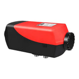 DS BD 12V 8KW Diesel Air Heater Kit RV Vehicle LCD Remote Control Black and Red