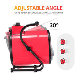 DS BD 2-in-1 3000W Portable Electric Industrial Fan Heater Free Standing SAA Red