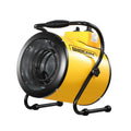 DS BD 2-in-1 3000W Electric Industrial Fan Heater Free Standing SAA Yellow