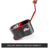 DS BD Spin Rotating Mop Bucket Set Dr Fussy 360 Degree and 4 Microfibre Heads