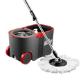 DS BD Spin Rotating Mop Bucket Set Dr Fussy 360 Degree and 4 Microfibre Heads