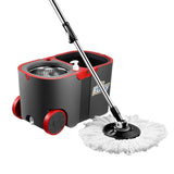 DS BD Spin Rotating Mop Bucket Set Dr Fussy 360 Degree and 4 Microfibre Heads