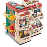 DS BD 48 Pieces Preschool Kids Pretend Play Shop Grocery Supermarket Trolley