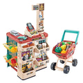 DS BD 48 Pieces Preschool Kids Pretend Play Shop Grocery Supermarket Trolley