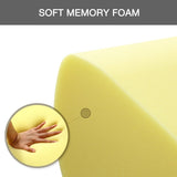 DS BD Luxdream 3 Pcs Foam Bed Wedge Pillow Leg Elevation Breathable Cover