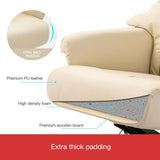 DS BD Full Body Massage Recliner Chair 8 Point Heated Office Beige