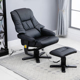 DS BD Full Body Massage Recliner Chair 8-Point Heated Office Black