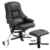 DS BD Full Body Massage Recliner Chair 8-Point Heated Office Black