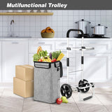 DS BD Shopping Cart Foldable Waterproof Aluminium Storage Market Granny Grey