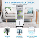 DS BD Maxkon Multi-functional 6L Evaporative Air Cooler Remote Fan Humidifier
