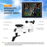 DS BD Maxkon WIFI Weather Station Solar UV Light Temperature Humidity Wind Speed