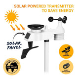 DS BD Maxkon WIFI Weather Station Solar UV Light Temperature Humidity Wind Speed