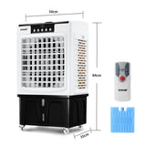 DS BD Maxkon Portable 30L Evaporative Air Fan Humidifier Cooler Industrial
