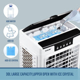DS BD Maxkon Portable 30L Evaporative Air Fan Humidifier Cooler Industrial