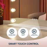 DS BD Makeup Mirror 12 LED Lights Vanity Adjustable Brightness Maxkon Hollywood