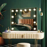 DS BD Makeup Mirror 12 LED Lights Vanity Adjustable Brightness Maxkon Hollywood