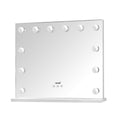 DS BD Makeup Mirror 12 LED Lights Vanity Adjustable Brightness Maxkon Hollywood