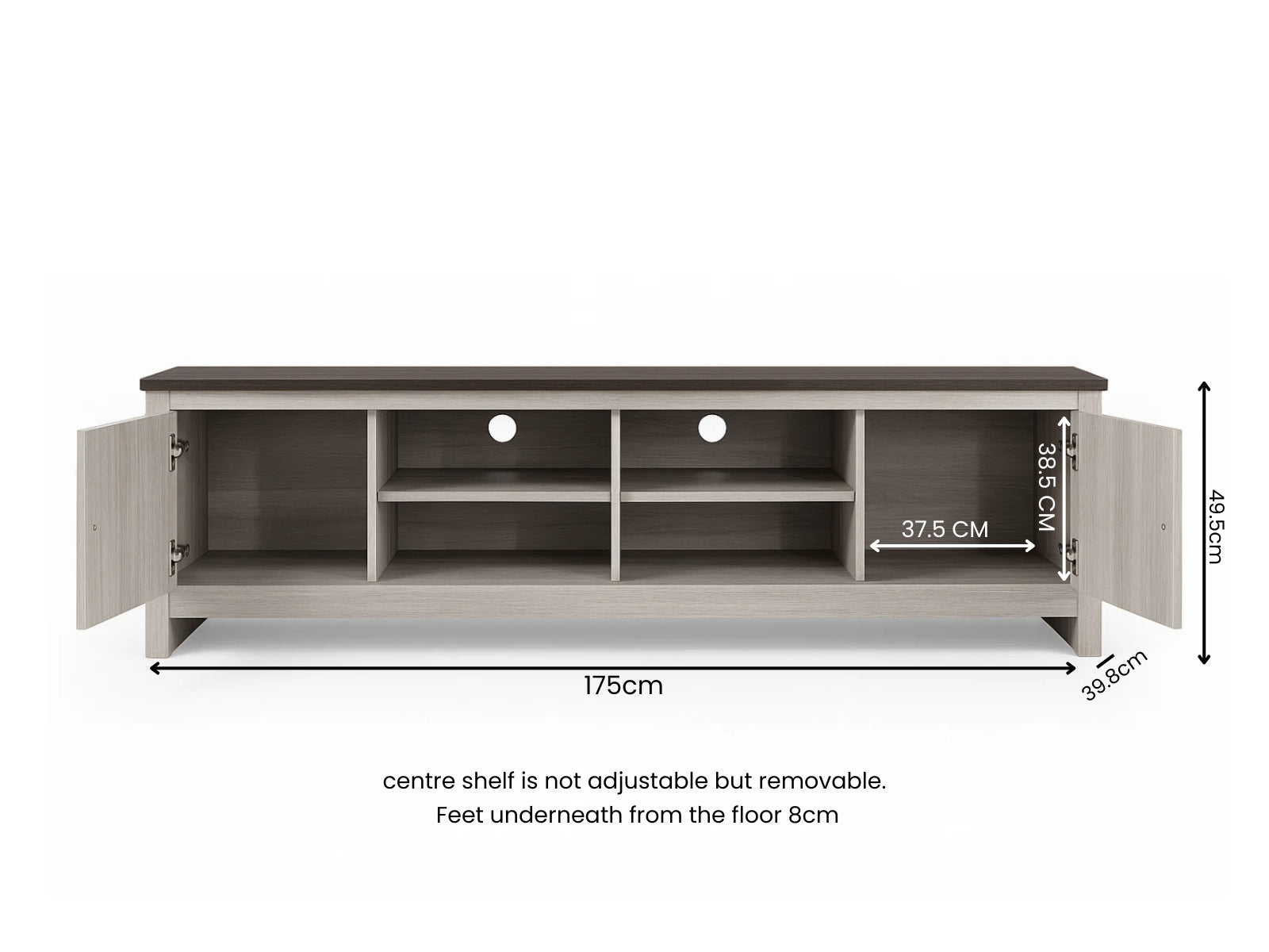 DS Lennart Furniture Bundle – TV Unit, Coffee Table, Sideboard & Shoe Cabinet
