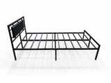 Dakota Metal Bed Frame & MEM 23 cm Mattress - King Single