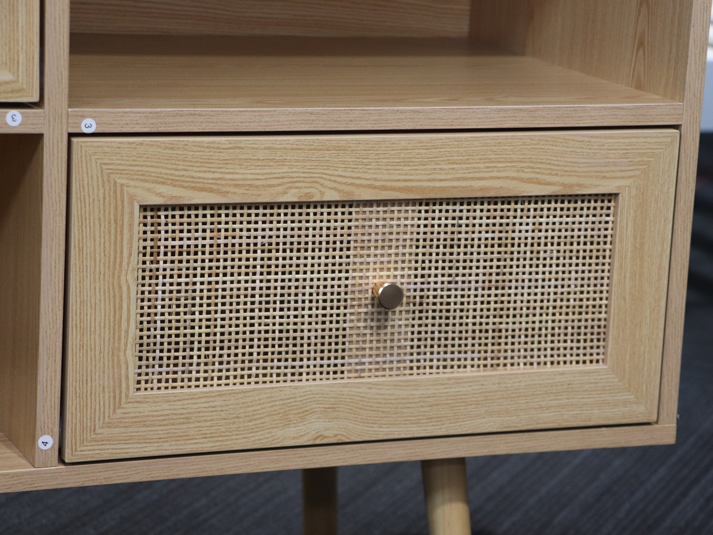 Atlantic Rattan Entertainment Unit 97cm
