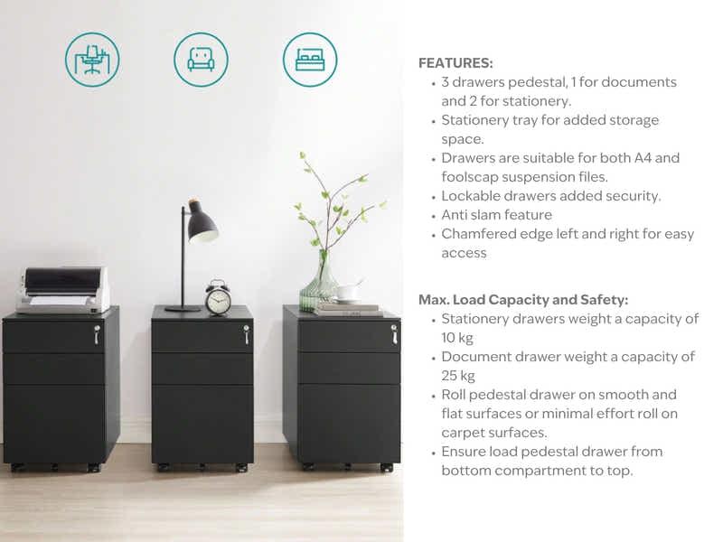 Mobile Pedestal Cabinet