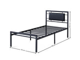 Dakota Metal Bed Frame - King Single