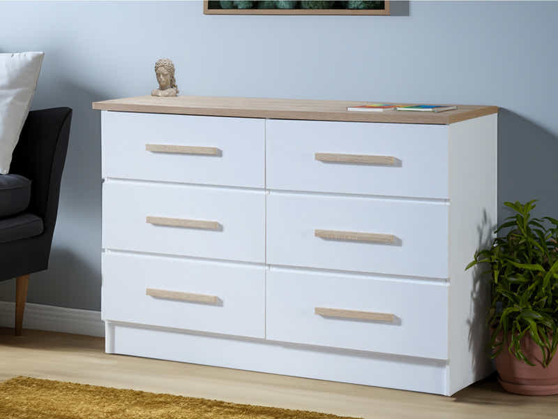Orewa 6-Drawer Lowboy
