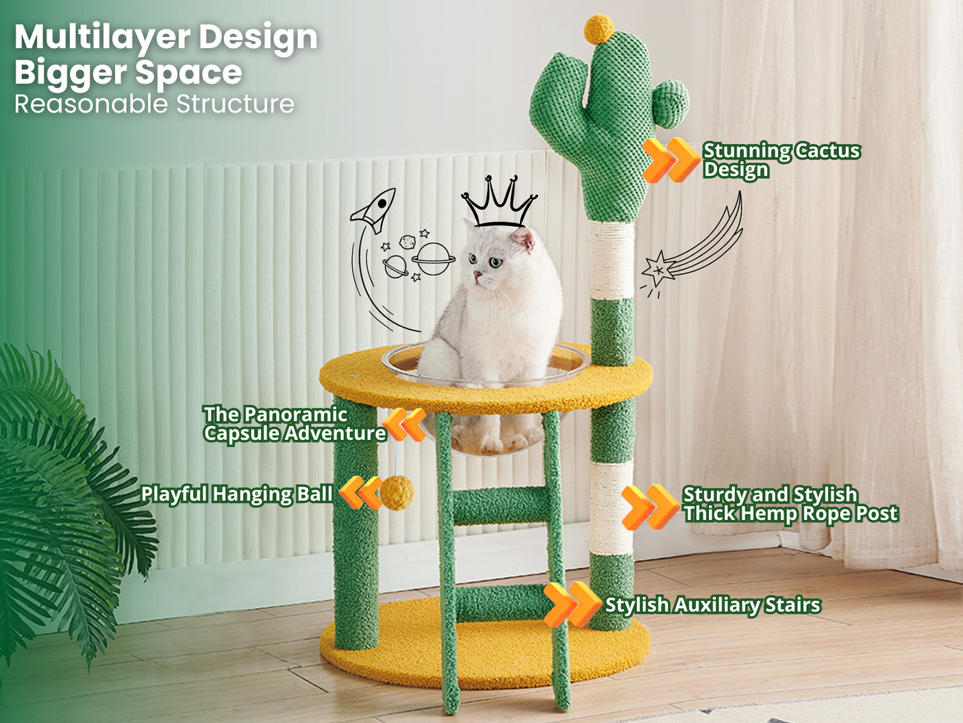 Cat tree 0.9m