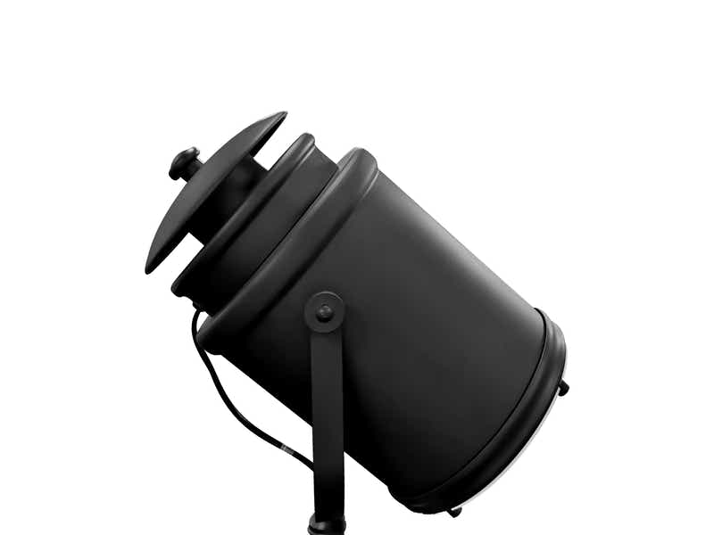 Flack Tripod Floor Lamp - Dark Walnut