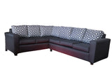 DS NZ Made Ezra Corner Sofa with Aztec Cushions