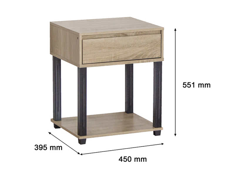 Dario Bedside Table