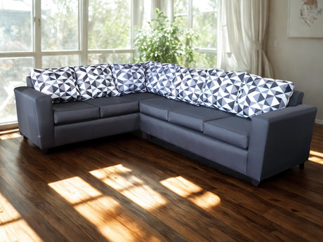 T DS NZ made ezra corner sofa geometric