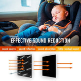 DS BD Butyl Sound Deadener Insulation Car Vibration 2.7mm Rubber 4SQM 20Pcs