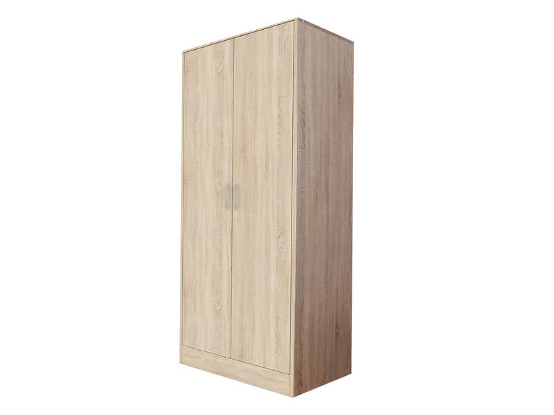 Bardalona 2-Door Wardrobe - Oak