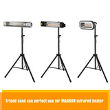 DS BD Heavy Duty Adjustable Tripod Stand for Maxkon Outdoor Infrared Heaters