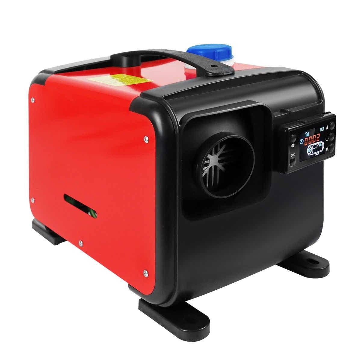 DS BD Diesel Air Heater All-in-One 12V 8KW Parking Car Truck Remote Black Red
