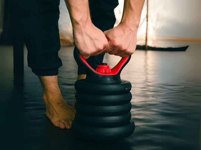 Dumbbell Set 6in1 Adjustable Barbell 20KG