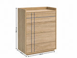 Xclusive Azalea 4-Drawer Tallboy