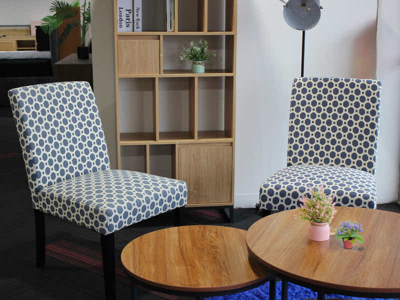 Moins Linen Accent Chair