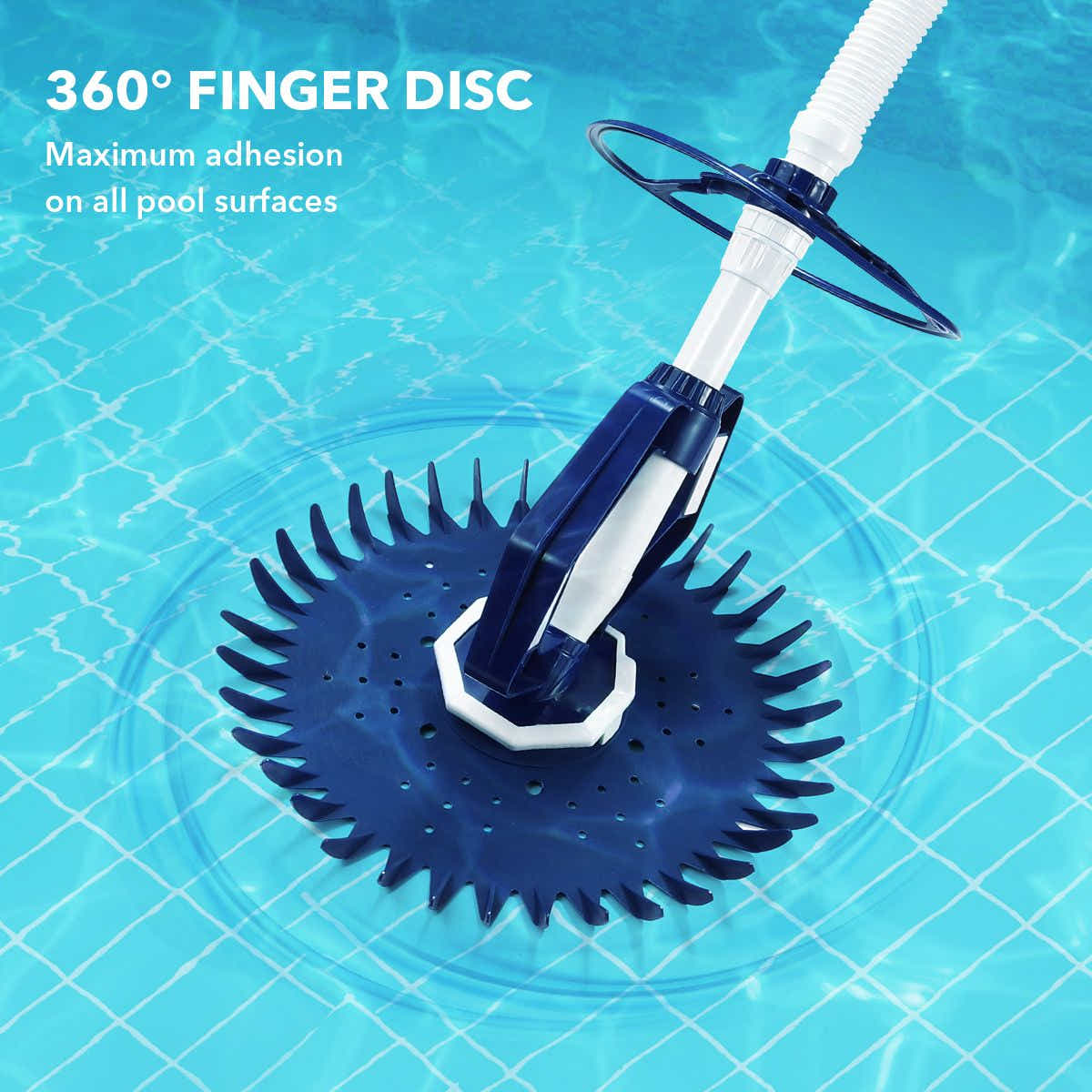 DS BD Pool Vacuum Cleaner Suction Automatic Climb Wall Above In Ground Floor