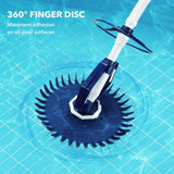 DS BD Pool Vacuum Cleaner Suction Automatic Climb Wall Above In Ground Floor